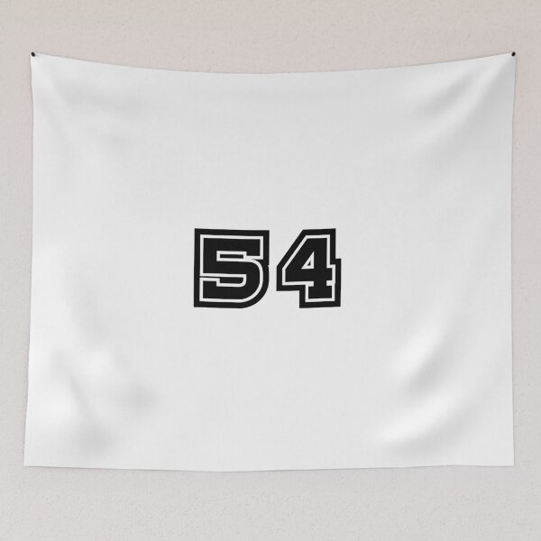 Item preview, 54, fifty-four, black, sport designed and sold by Numbers-Art.