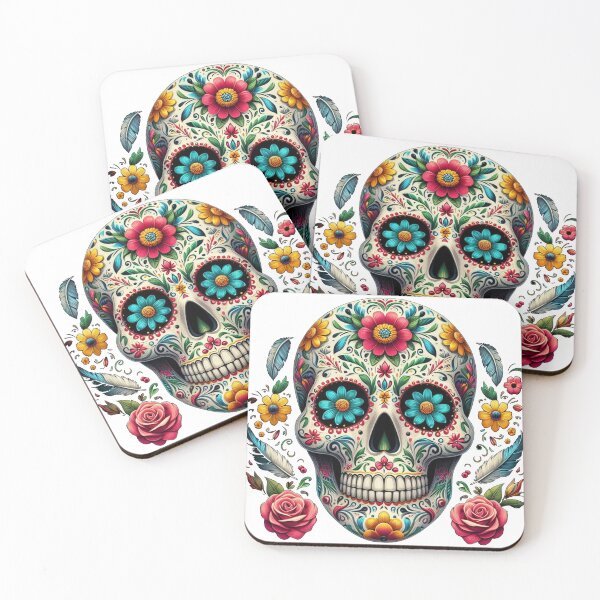 Item preview, "Floral Mortality: Elegant Skull" designed and sold by geartes.