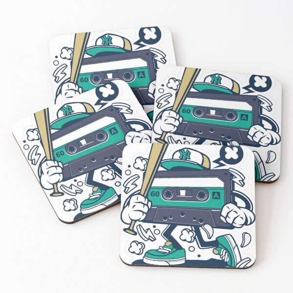 Item preview, Strange Design Baseball Bat Cassette Cartoon designed and sold by AmazonArt.