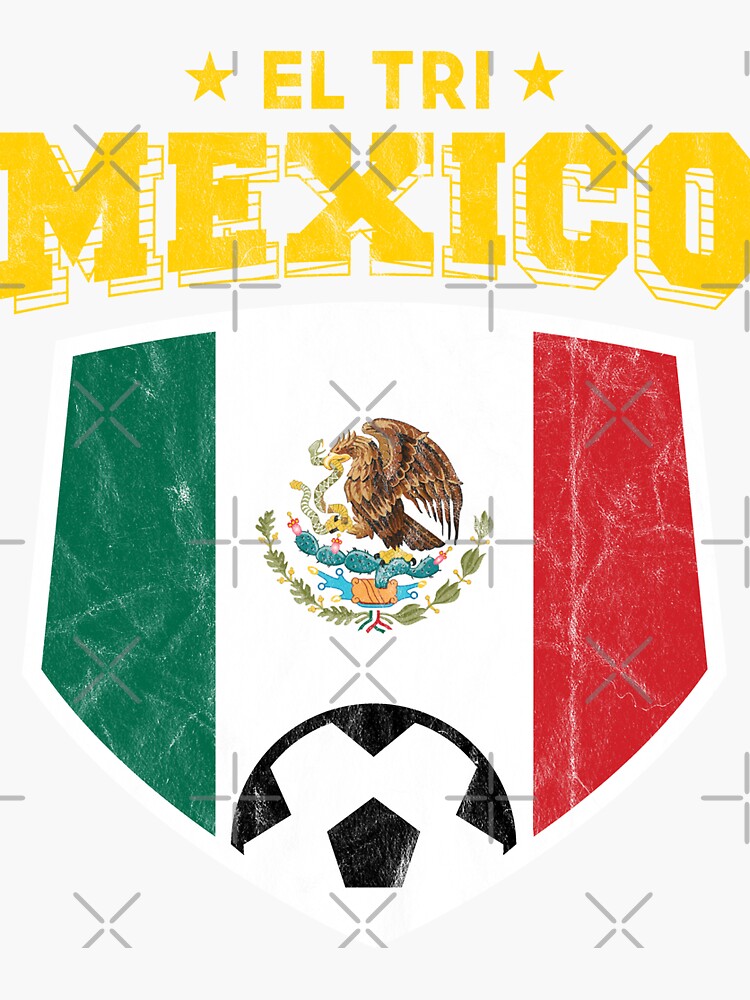 "El Tri Mexico Football National Flag T Shirt World Soccer Jersey Cup