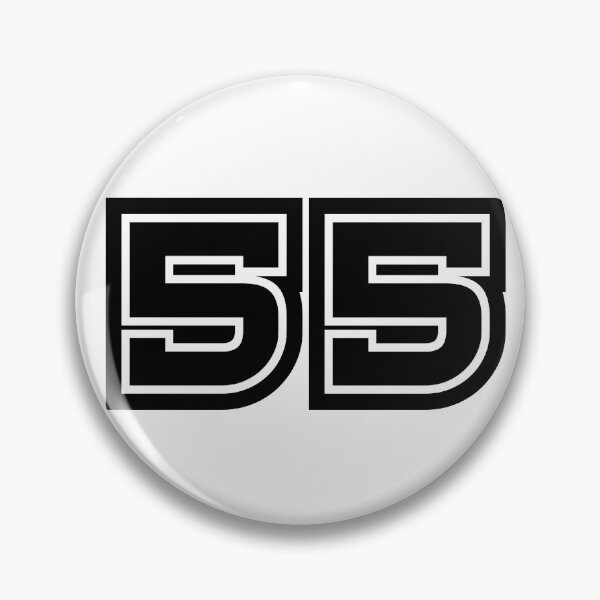 Item preview, 55, fifty-five, black, sport designed and sold by Numbers-Art.