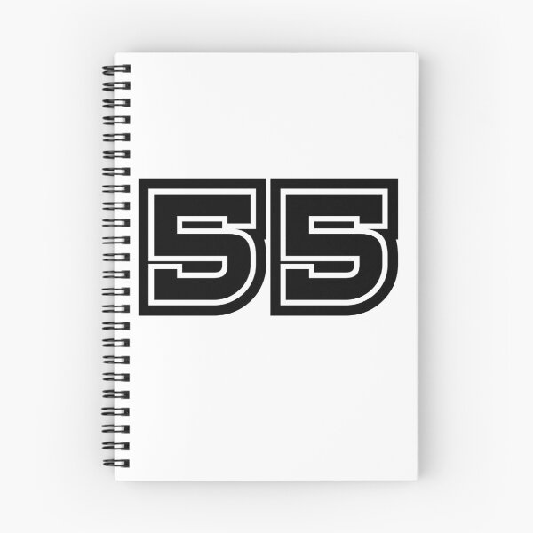 Item preview, 55, fifty-five, black, sport designed and sold by Numbers-Art.