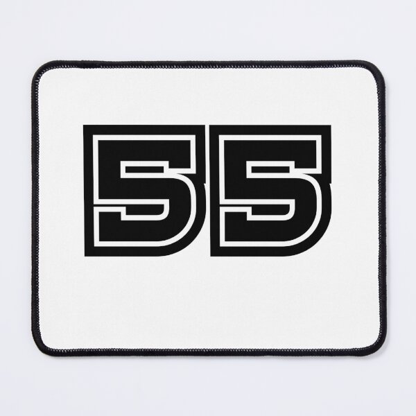 Item preview, 55, fifty-five, black, sport designed and sold by Numbers-Art.