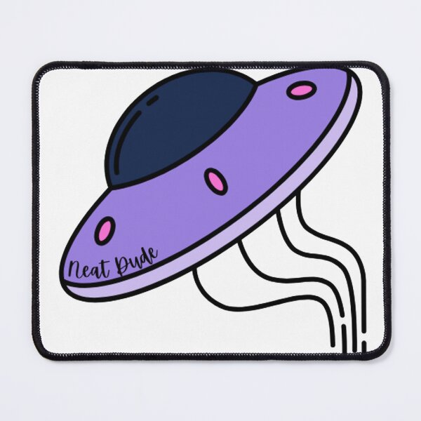 Item preview, Neat Dude Space Ship Purple designed and sold by JustBeingAlicia.
