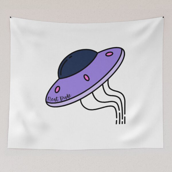 Item preview, Neat Dude Space Ship Purple designed and sold by JustBeingAlicia.