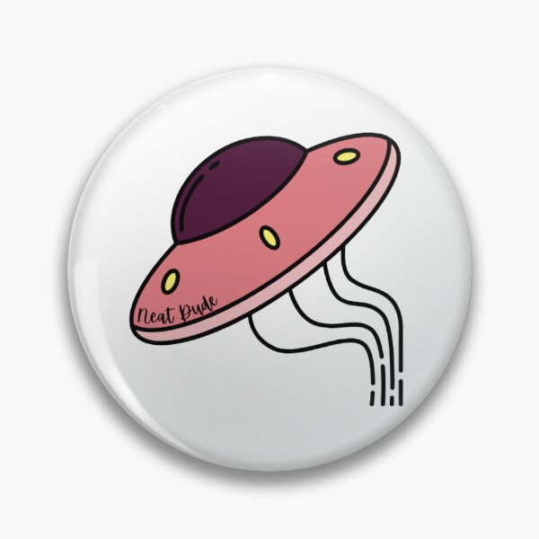 Item preview, Neat Dude Space Ship Orange designed and sold by JustBeingAlicia.