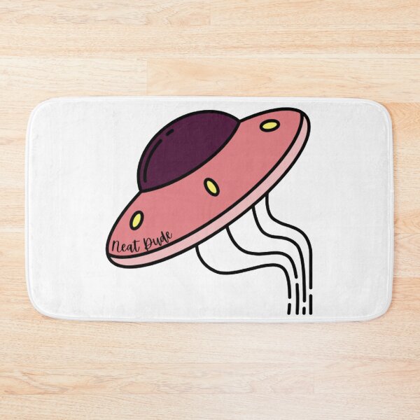 Item preview, Neat Dude Space Ship Orange designed and sold by JustBeingAlicia.