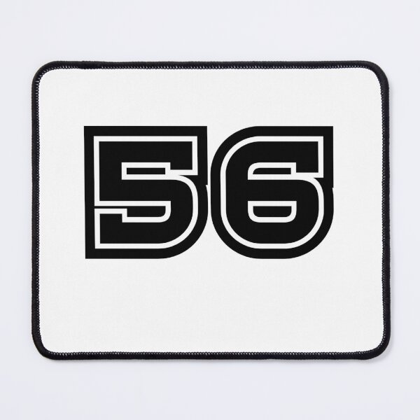 Item preview, 56, fifty-six, black, sport designed and sold by Numbers-Art.