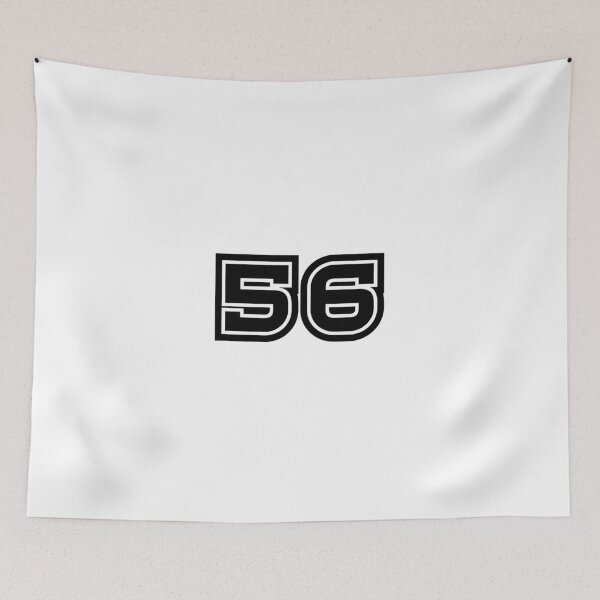 Item preview, 56, fifty-six, black, sport designed and sold by Numbers-Art.