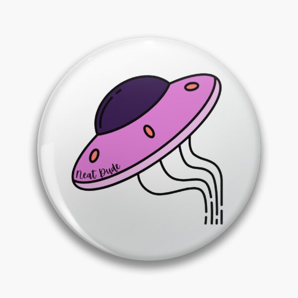 Item preview, Neat Dude Space Ship Pink designed and sold by JustBeingAlicia.