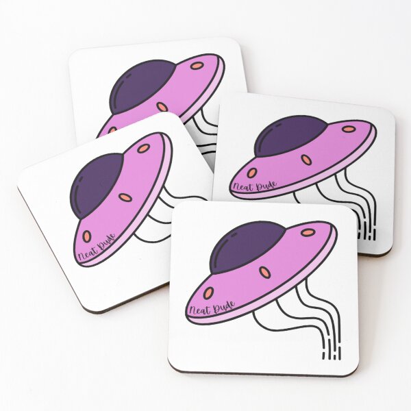 Item preview, Neat Dude Space Ship Pink designed and sold by JustBeingAlicia.