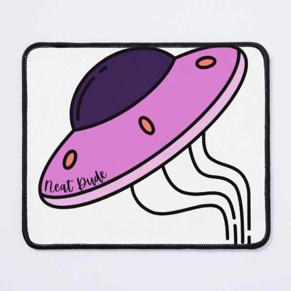 Item preview, Neat Dude Space Ship Pink designed and sold by JustBeingAlicia.