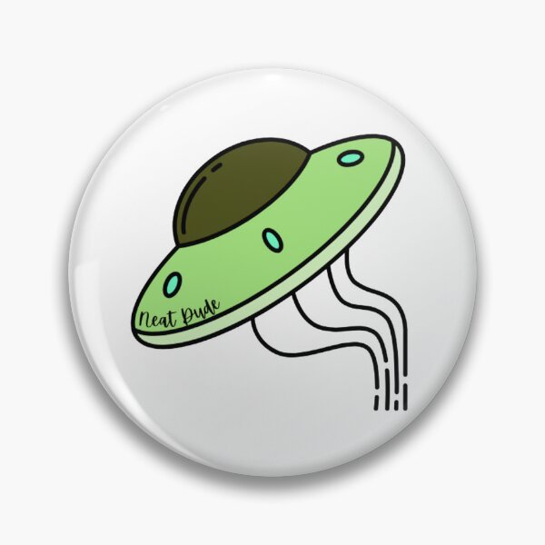 Item preview, Neat Dude Space Ship Green designed and sold by JustBeingAlicia.