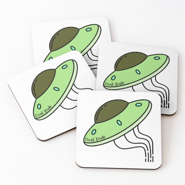 Item preview, Neat Dude Space Ship Green designed and sold by JustBeingAlicia.