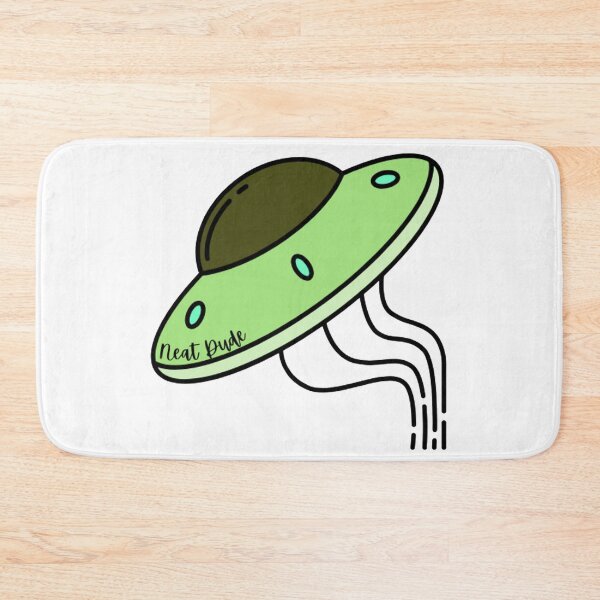 Item preview, Neat Dude Space Ship Green designed and sold by JustBeingAlicia.