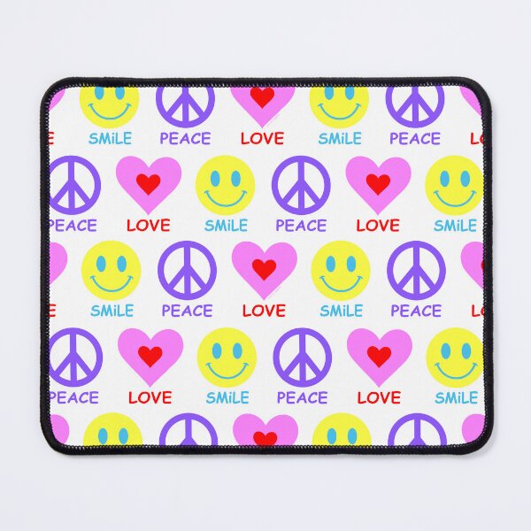 Item preview, Peace Love Smile Pattern designed and sold by ArtVixen.