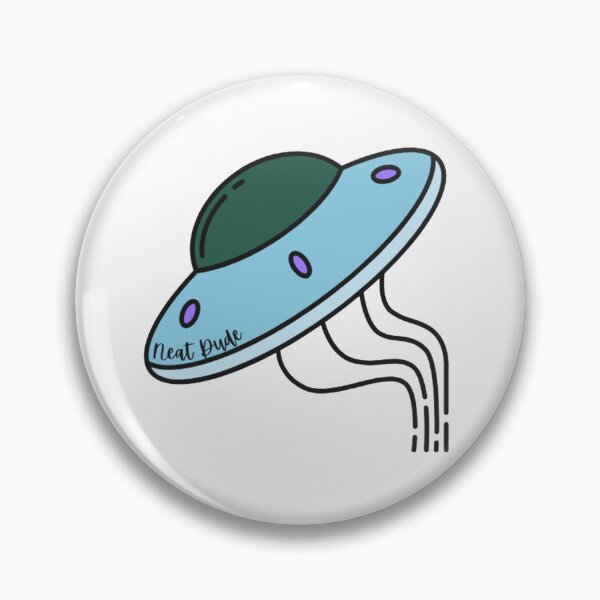 Item preview, Neat Dude Space Ship Blue designed and sold by JustBeingAlicia.