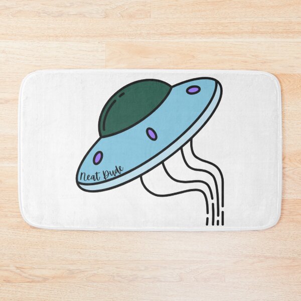 Item preview, Neat Dude Space Ship Blue designed and sold by JustBeingAlicia.