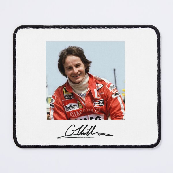 Item preview, Gilles Villeneuve signature print designed and sold by cceridwenx.