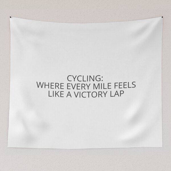 Item preview, Cycling: Where every mile feels like a victory lap designed and sold by FemmeRageWithin.