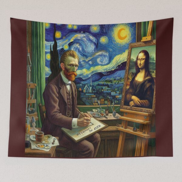 Item preview, Help me Leonardo, said Vincent designed and sold by Valérie Ozanon.