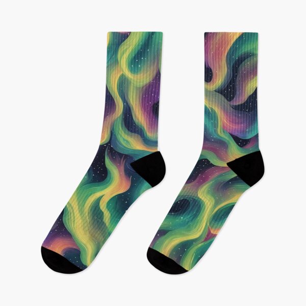 Item preview, Abstract Northern Lights Pattern designed and sold by calibrit.