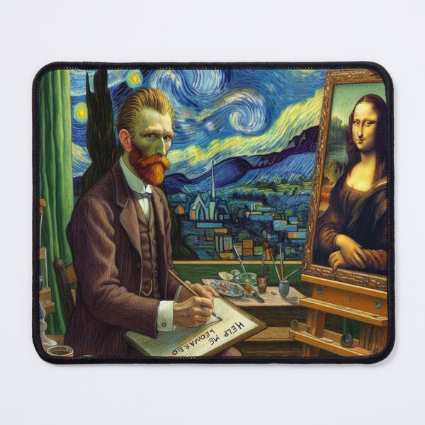 Item preview, Help me Leonardo, said Vincent designed and sold by Valérie Ozanon.