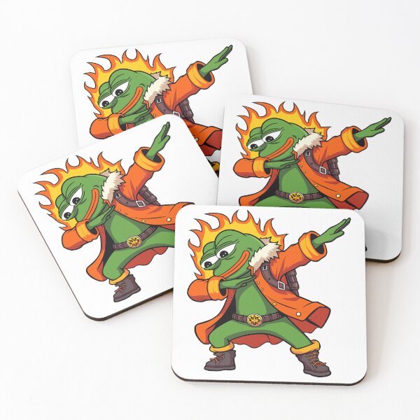 Item preview, Pepe The Frog Flaming and Dabbing designed and sold by Designowner.
