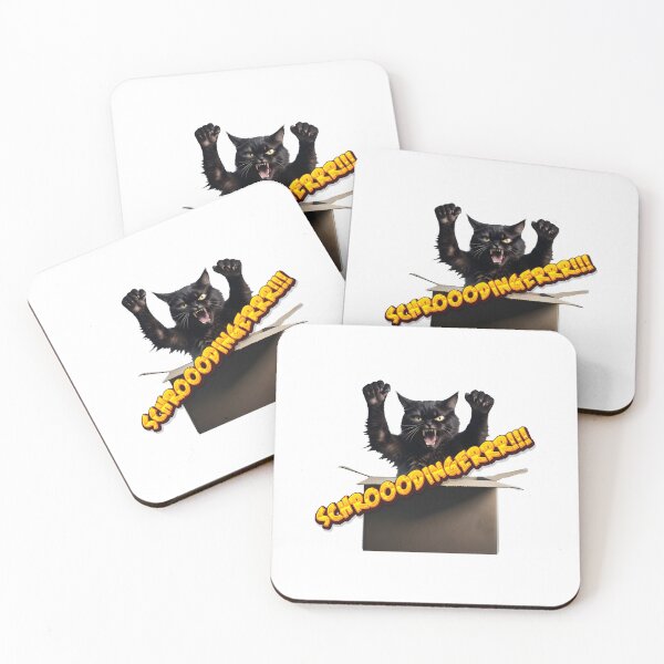 Item preview, Schrodinger cat, "The reports of my death are greatly exaggerated" designed and sold by PrintPlanetGo.