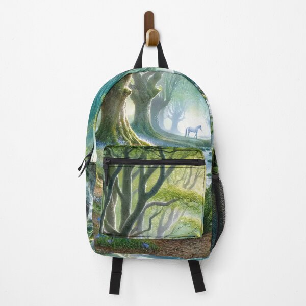 Item preview, Enchanted Forest with a Mystical Unicorn designed and sold by ArtComixHaven.