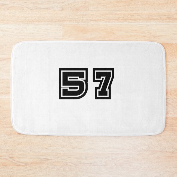 Item preview, 57, fifty-seven, black, sport designed and sold by Numbers-Art.