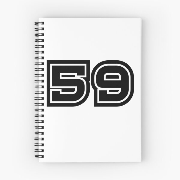 Item preview, 59, fifty-nine, black, sport designed and sold by Numbers-Art.