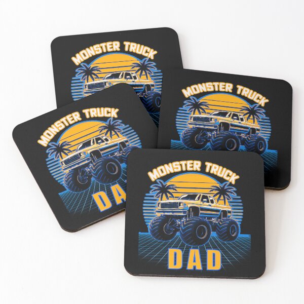 Item preview, Dad Who Loves Monster Trucks designed and sold by mwebba2005.
