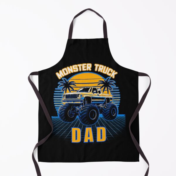 Item preview, Dad Who Loves Monster Trucks designed and sold by mwebba2005.