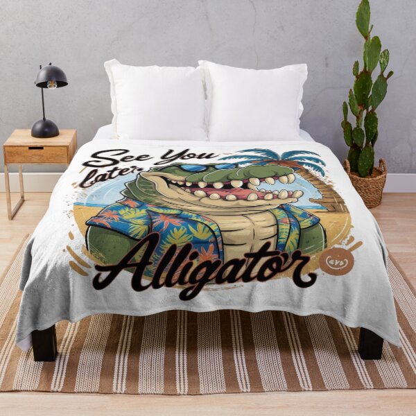 Item preview, See you later, Alligator. AI generated. designed and sold by JonathanP514.