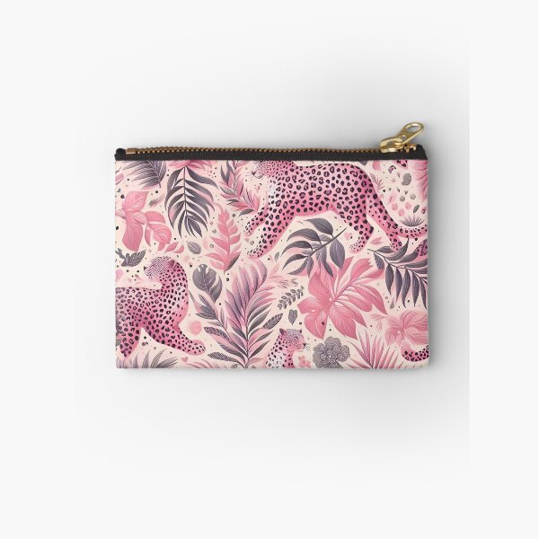 Item preview, Pink leopard floral pattern  designed and sold by Baddiesspace.