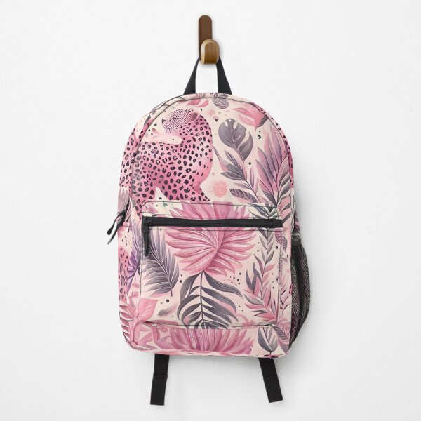 Item preview, Pink leopard floral pattern designed and sold by Baddiesspace.