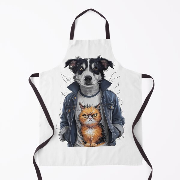 Item preview, A dog wearing a cat T-shirt-Dog in Cat Shirt designed and sold by Wing4e.
