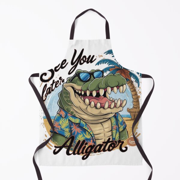 Item preview, See you later, Alligator. AI generated. designed and sold by JonathanP514.