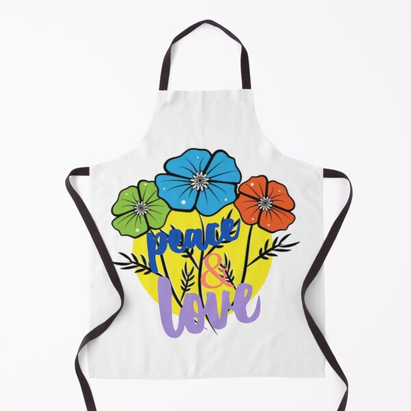 Artikelvorschau, Frieden und mit roten, blauen und grünen Blumen entworfen und verkauft von adlkh.