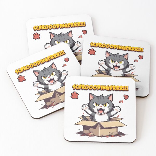 Item preview, schrodinger's cat. yes! it's alive, hungry and looking for revenge!! designed and sold by PrintPlanetGo.