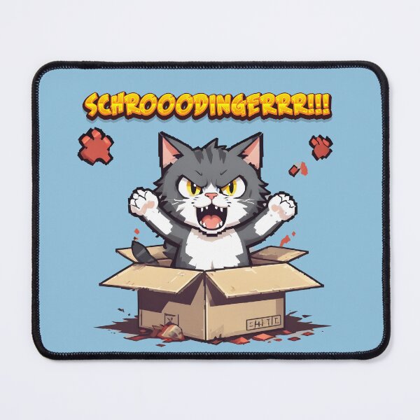 Item preview, schrodinger's cat. yes! it's alive, hungry and looking for revenge!! designed and sold by PrintPlanetGo.