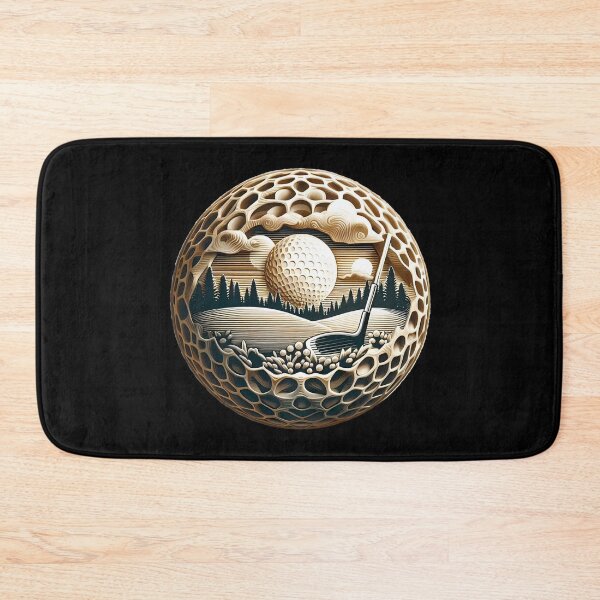 Item preview, Surreal Goft Ball Scene Golfers Dream Golfing Course designed and sold by SportsT-Shirts.