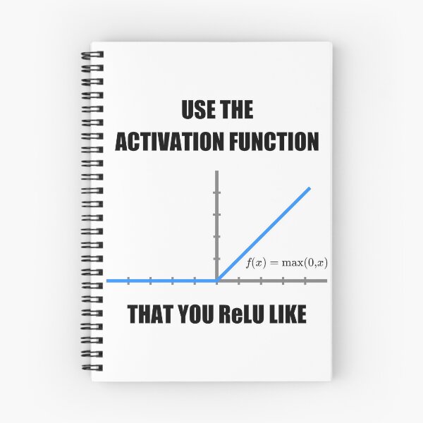 Item preview, The Activation Function You ReLU Like (v.1) designed and sold by metafishical.