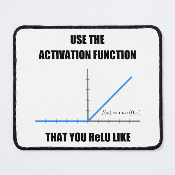 Item preview, The Activation Function You ReLU Like (v.1) designed and sold by metafishical.