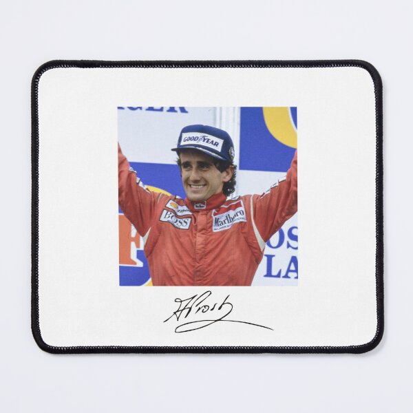 Item preview, Alain Prost signature print designed and sold by cceridwenx.