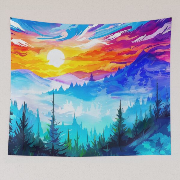 Item preview, Technicolour Sunset designed and sold by HarperSkye.