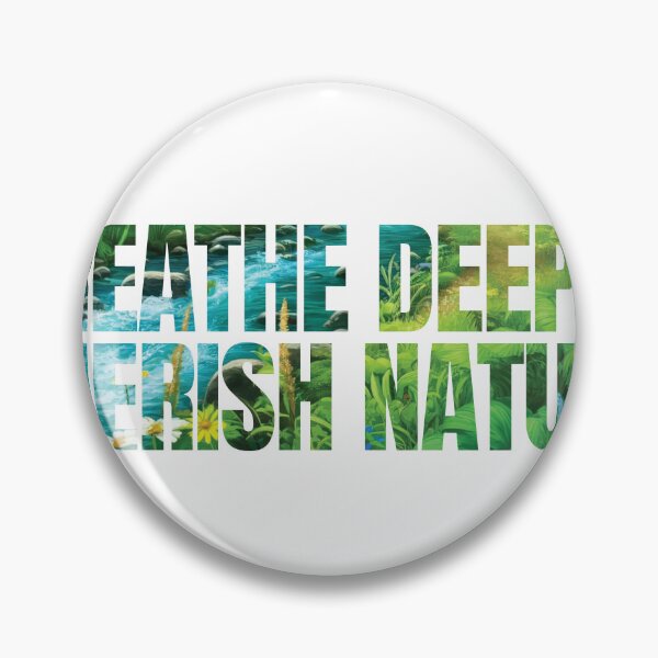 Item preview, Breathe deeply, cherish nature designed and sold by FerdiEverywhere.