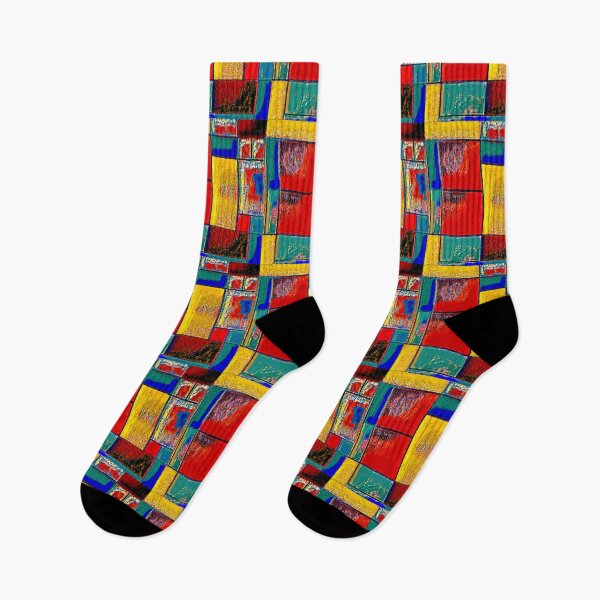 Item preview, Postmodern Mondrian (2), a postmodernist reconstruction of Mondrian. designed and sold by thalasson.