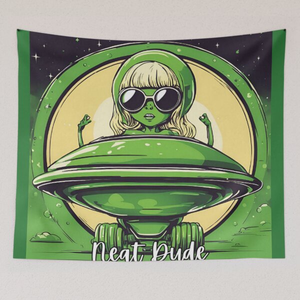 Item preview, Neat Dude Alien with Blonde hair  designed and sold by JustBeingAlicia.